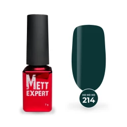 Гель-лак Mett Expert HO HO HO №214 Малахітовий 7 г