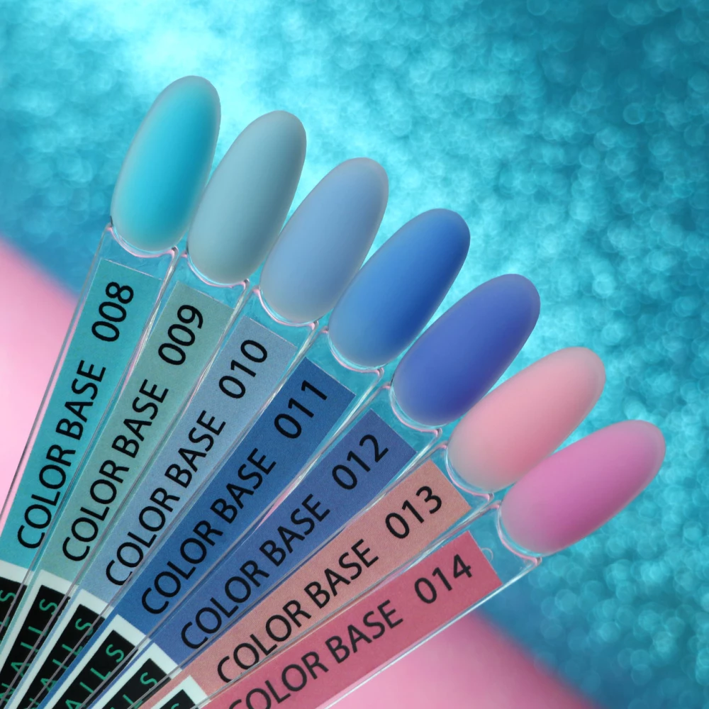 Kira Nails Color Base 010 (лілово-блакитний), 6 мл