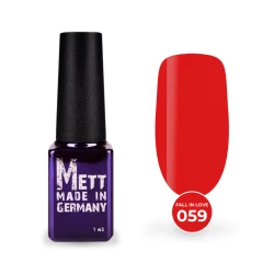 Гель-лак Mett Expert Fall in love collection №059 Ярко-красный 7 г