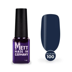Гель-лак Mett Expert Fall in love collection №100 Темно-бирюзовый 7 г