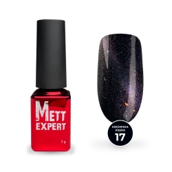Гель-лак Mett Expert Katze 5D №17 Фіолетово-бірюзовий 7 г