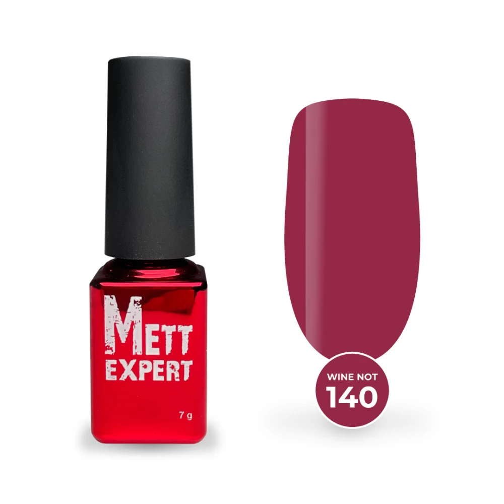 Гель-лак Mett Expert Wine not №140 Ягодный 7 г