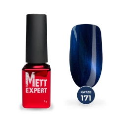 Гель-лак Mett Expert Кошачий глаз Katze №171 Синий 7 г Гель-лак Mett Expert Кошачий глаз Katze №171 Синий 7 г