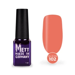 Гель-лак Mett Expert Fall in love collection №102 Бежева карамель 7 г