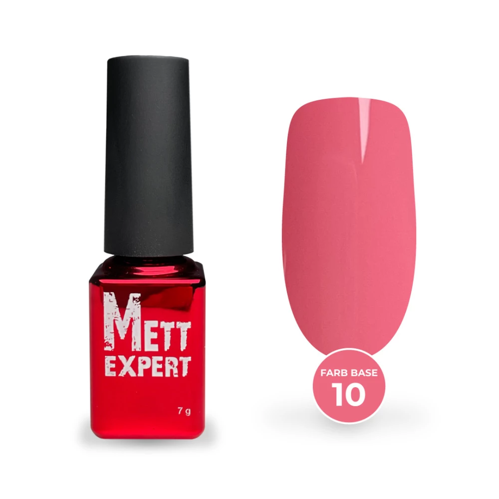 Кольорова база Mett Expert Farb Base №10 Полунично-рожева 7 г