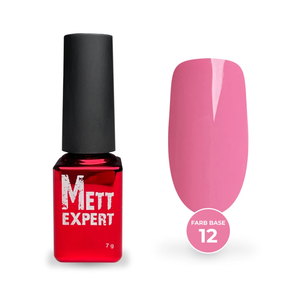 Цветная база Mett Expert Farb Base №12 Пудрово-розовая 7 г