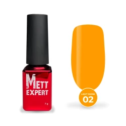 Гель-лак Mett Expert Neon LIGHT SHOW №02 Солнечно-желтый 7 г