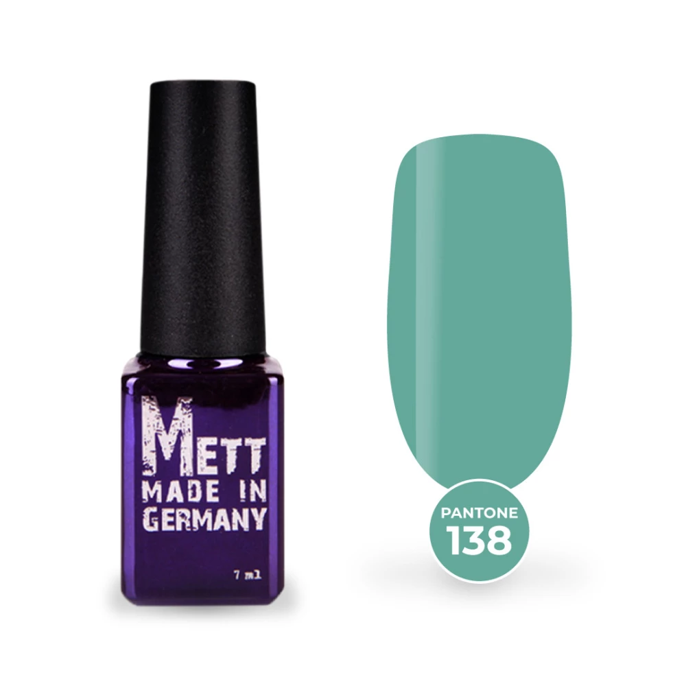 Гель-лак Mett Expert Раntone collection №138 М“ята 7 г