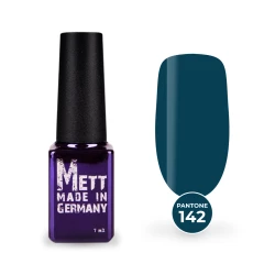 Гель-лак Mett Expert Раntone collection №142 Морская волна7 г