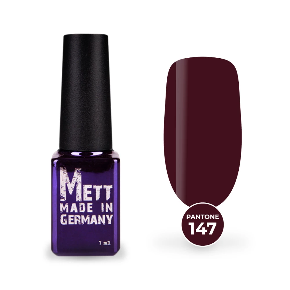 Гель-лак Mett Expert Раntone collection №147 Гнила вишня 7 г