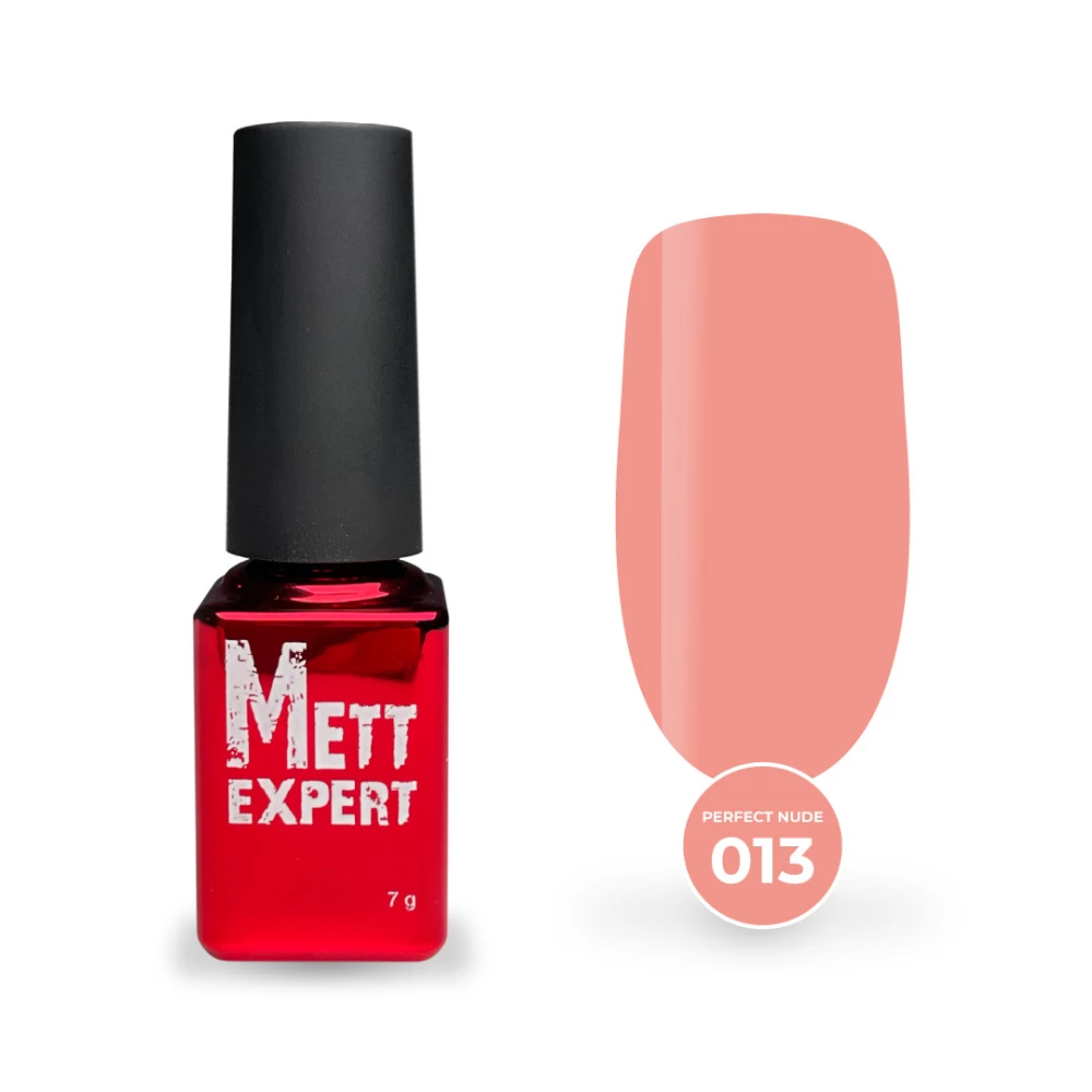 Гель-лак Mett Expert Perfect nude №013 Рожево-персиковий 7 г