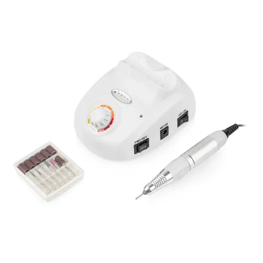 Фрезер для манікюру BUCOS ZS-603 PRO — 35 000 об./хв 45W Білий