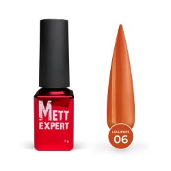 Гель-лак Mett Expert Lollipops №06 Помаранчевий 7 г Гель-лак Mett Expert Lollipops №06 Помаранчевий 7 г