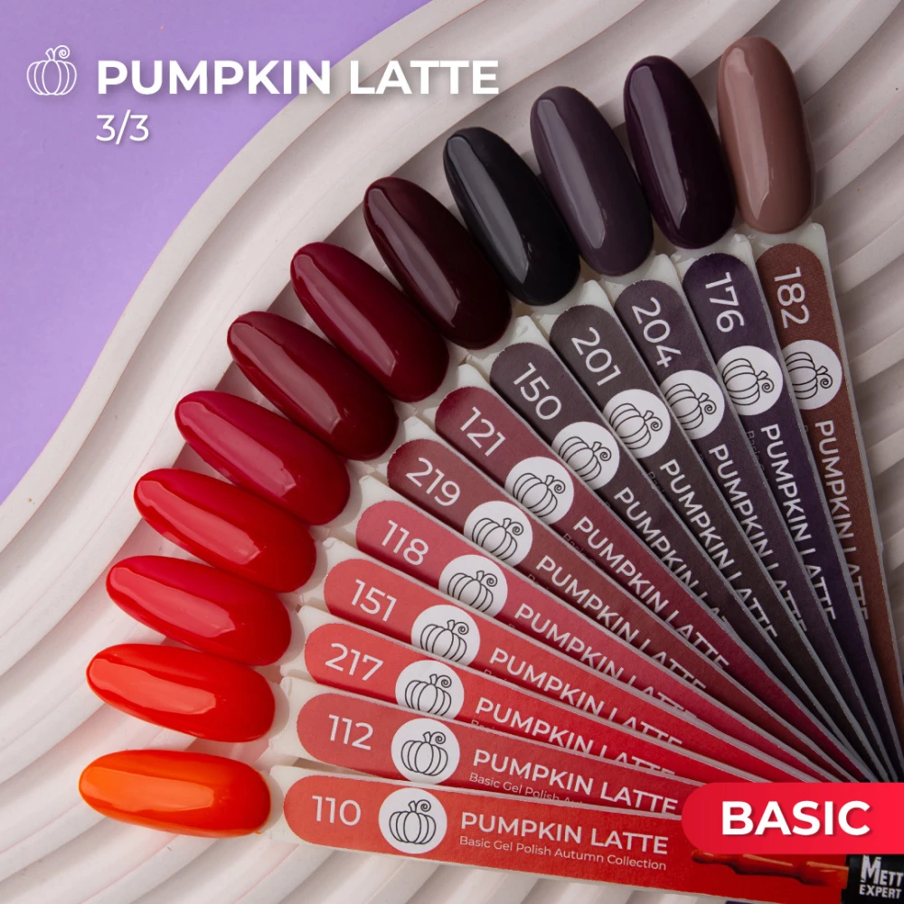 Гель-лак Mett Expert Pampkin latte collection №174 Блідо-ліловий 7 г