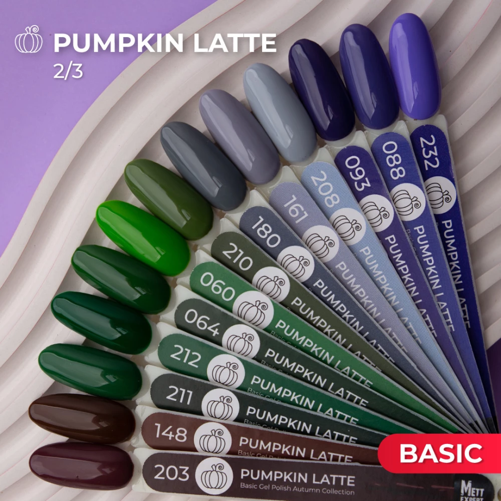 Гель-лак Mett Expert Pumpkin latte collection №217 Китайський червоний 7 г