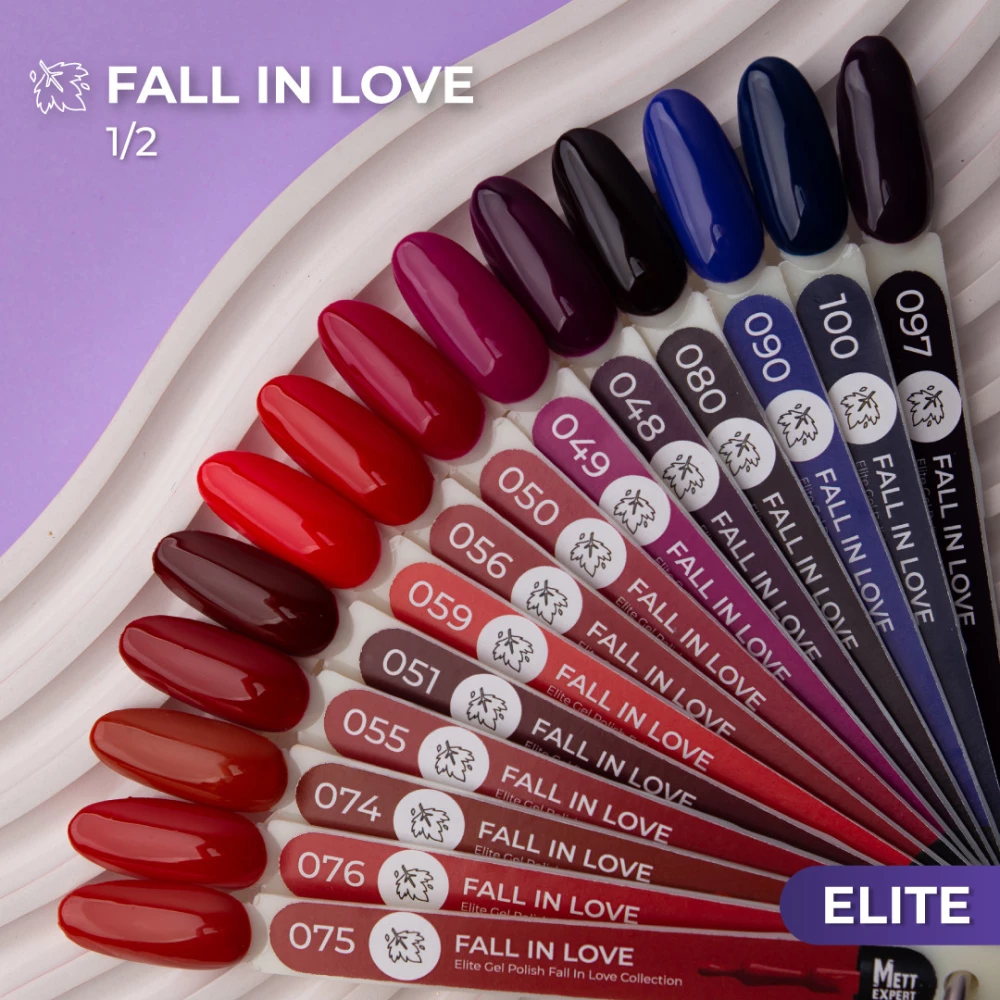 Гель-лак Mett Expert Fall in love collection №100 Темно-бирюзовый 7 г