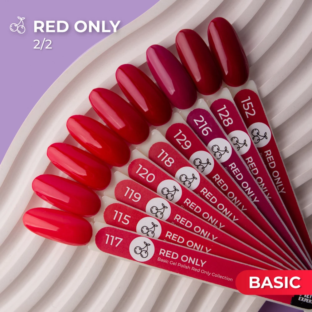 Гель-лак Mett Expert Red only №120 Вишневий 7 г