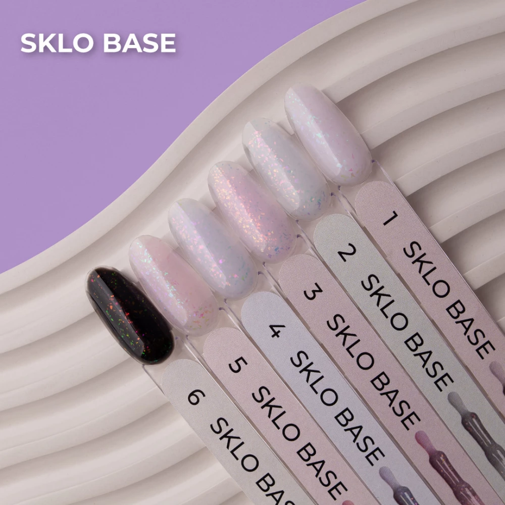 Камуфлювальна база Mett Expert SKLO base №01 Ніжно-рожева з блакитною та фіолетовою поталлю 7 г