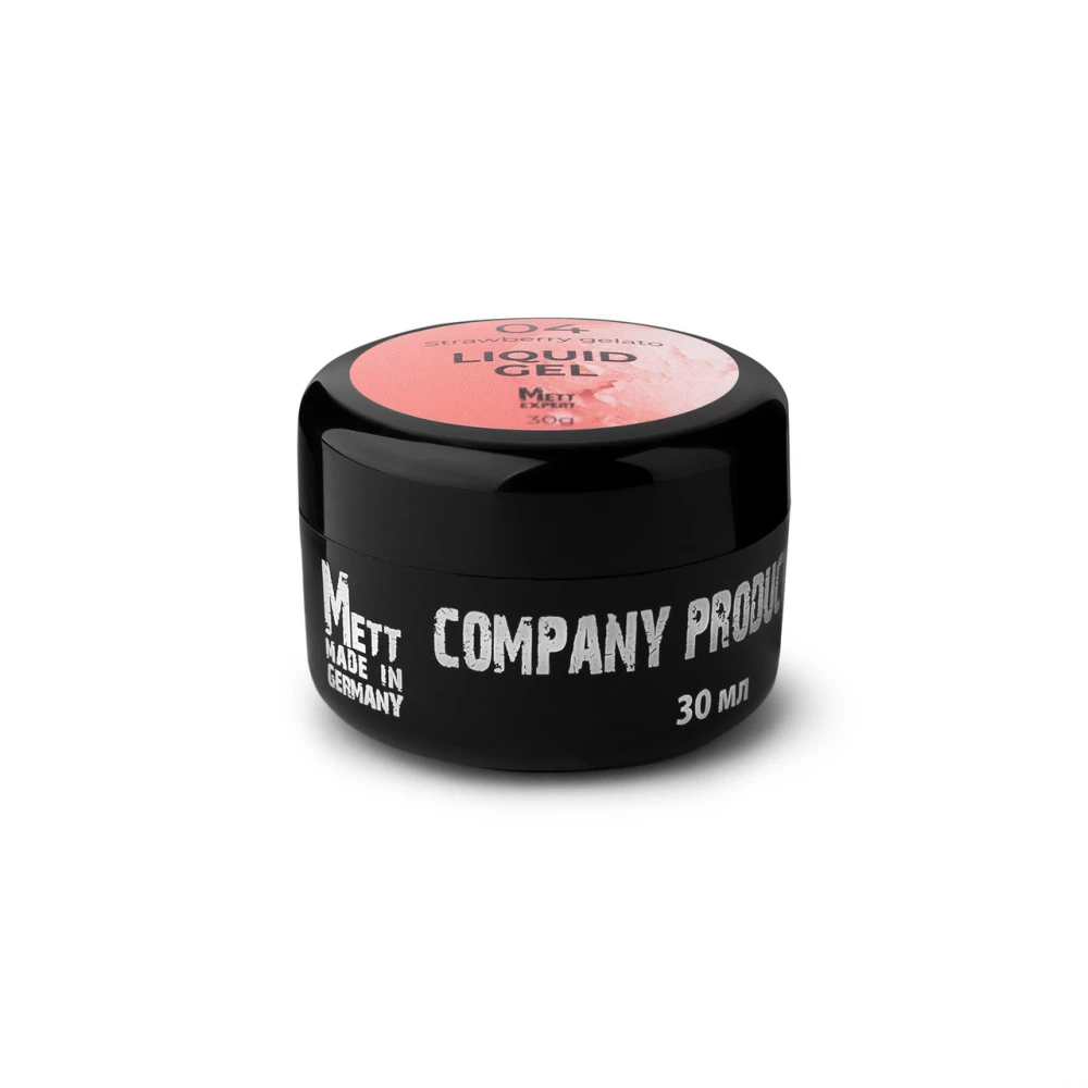 Жидкий гель Mett Expert Liquid gels Gelato №04 Strawberry Клубнично-розовый 30 г