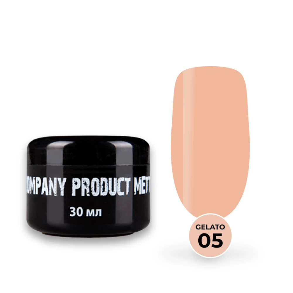 Рідкий гель Mett Expert Liquid gels Gelato №05 Caramel Бежевий 30 г