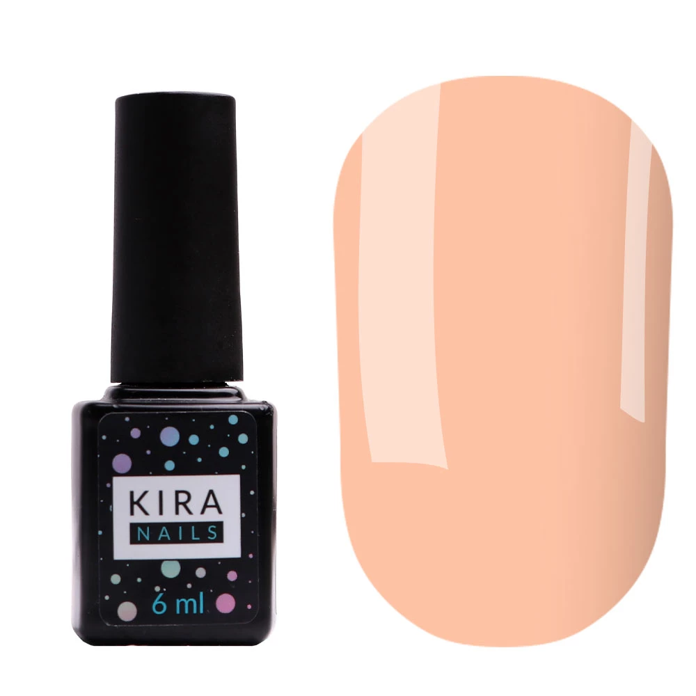 Kira Nails Color Base 003 (персиковый), 6 мл