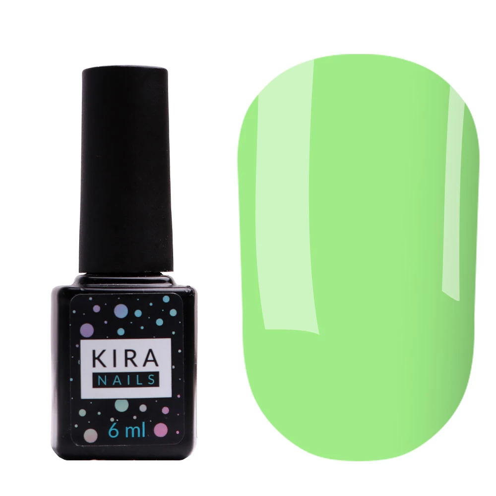 Kira Nails Color Base 006 (лаймовий), 6 мл