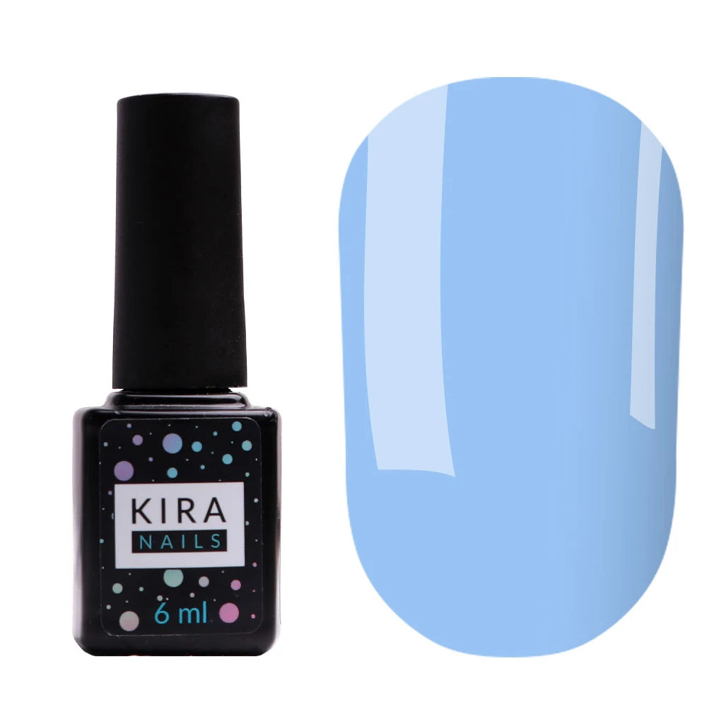 Kira Nails Color Base 007 (лазурный), 6 мл