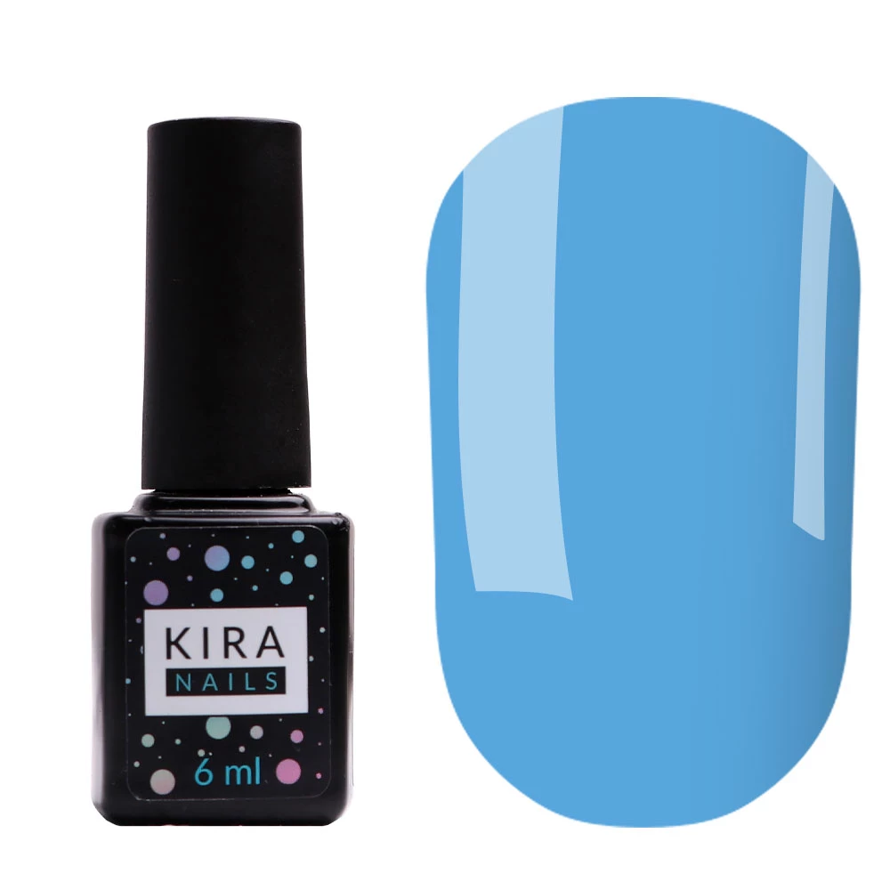 Kira Nails Color Base 008 (морская волна), 6 мл