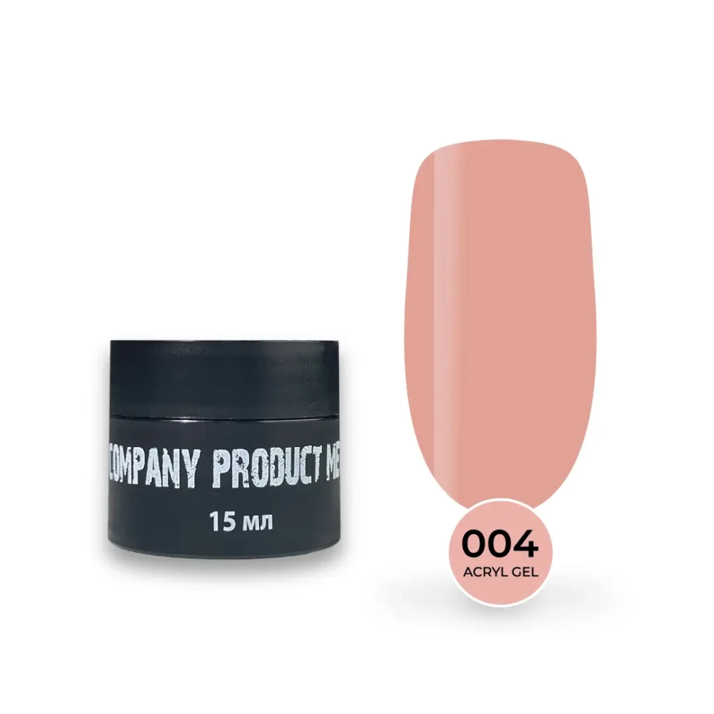 Акрил гель Mett Expert Acryl Gel Watermelon №004 Камуфлирующий оранжево-розовый 15 г
