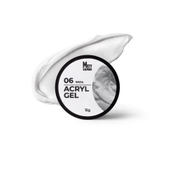 Акрил гель Mett Expert Acryl Gel White №006 Білий 15 г