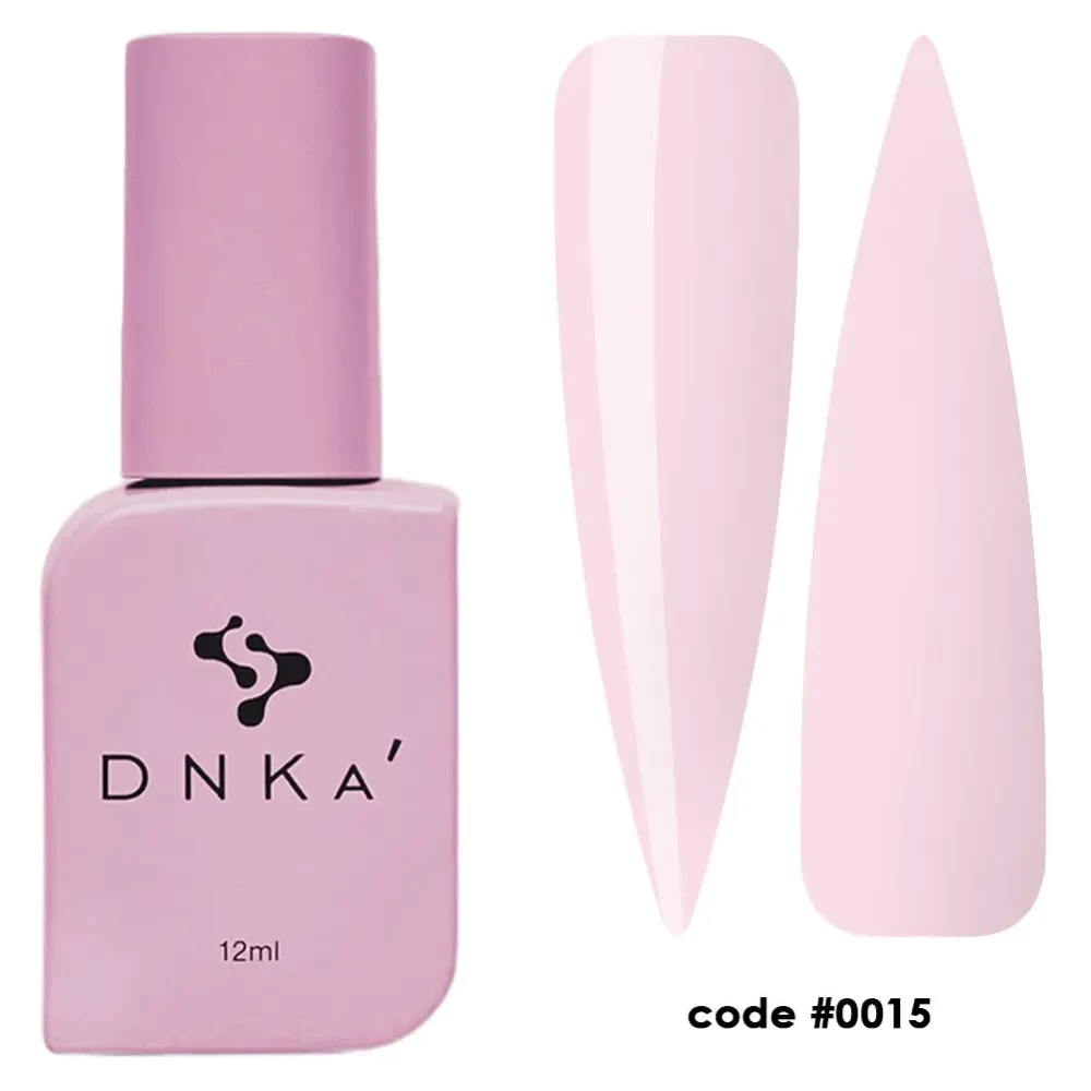 DNKa Рідкий гель для нігтів Liquid Acrygel 0015 Panna Cotta, 12 мл