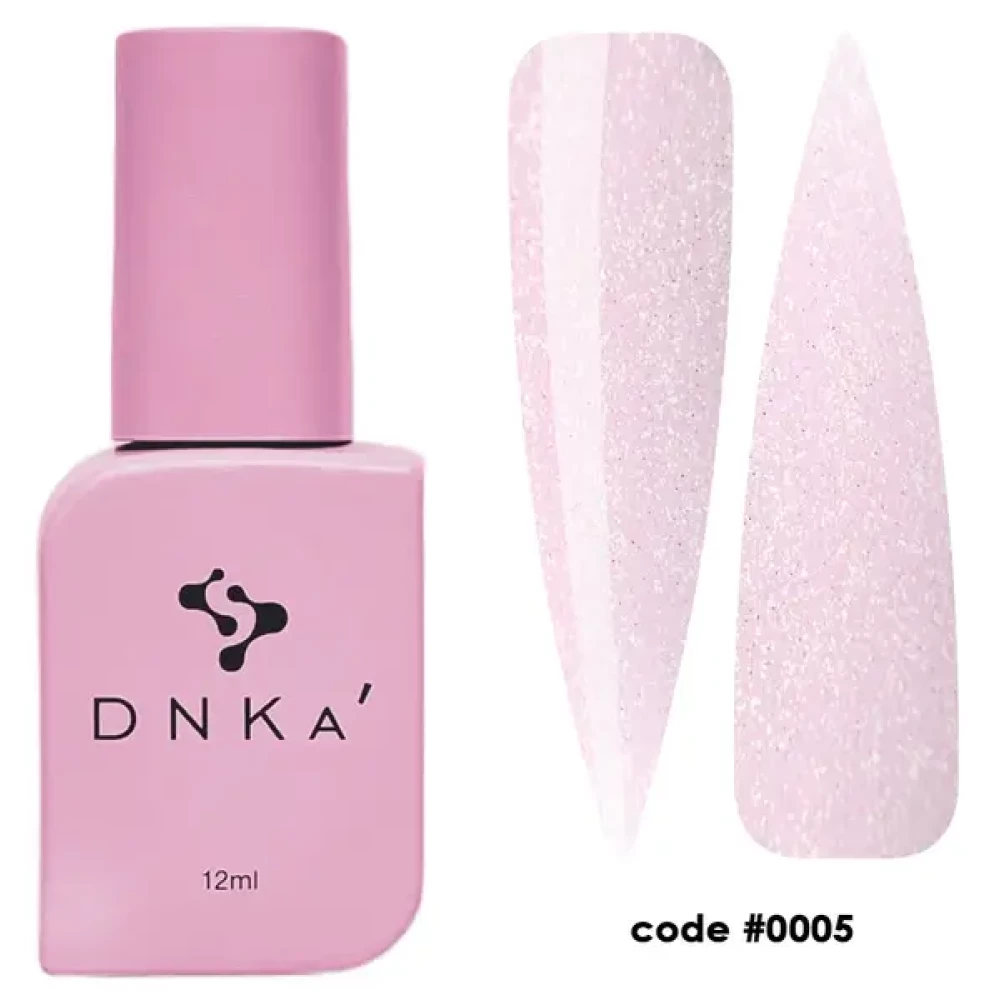 DNKa Жидкий гель для ногтей Liquid Acrygel 0005 Marzipan, 12 мл